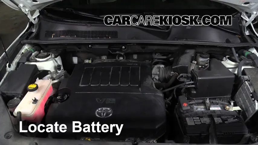 2010 Toyota RAV4 Limited 3.5L V6 Battery Jumpstart